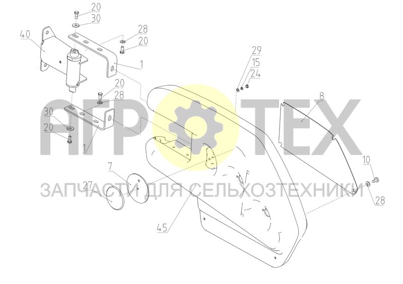 Чертеж Кронштейн (161.56.21.500-01)